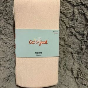 Cat & Jack Light Pink Cat Tights